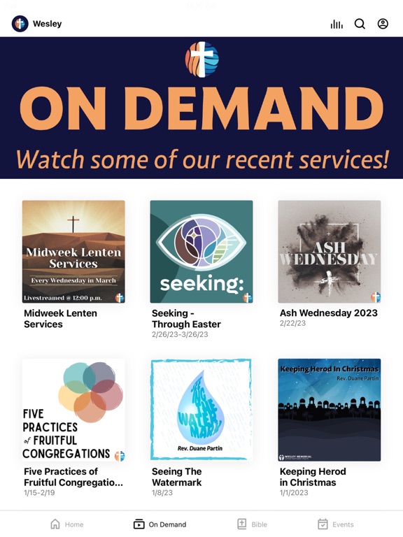 Screenshot #5 pour Wesley Memorial UMC