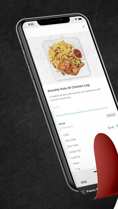 Paeez Fine Foods Screenshot