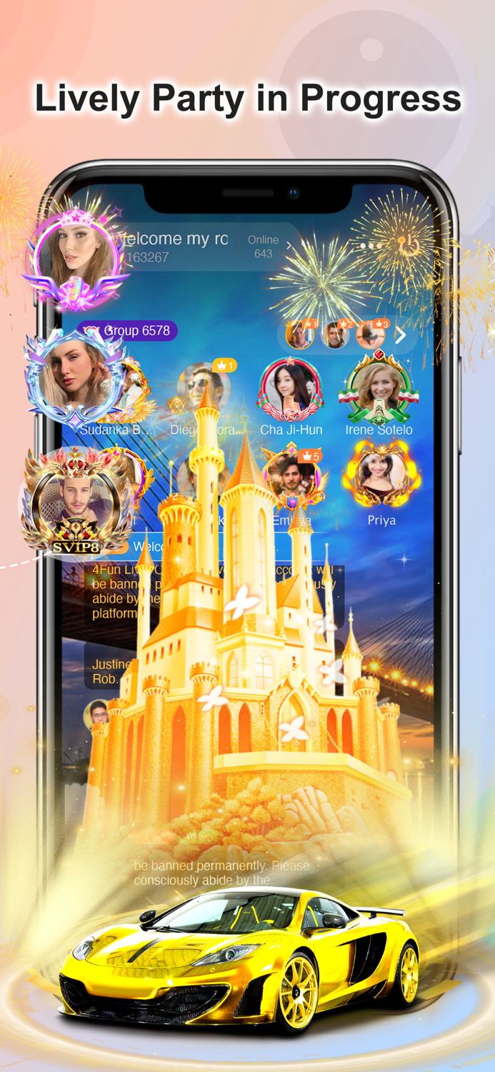 4Fun - Live Voice Play Ludo