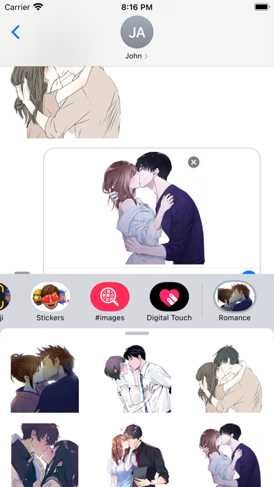 Loving Couple Romance Story Screenshot