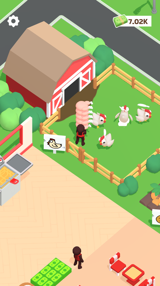 #3. Chicken Idle (iOS) By: Supercent, Inc.