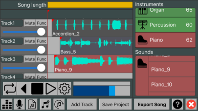 Screenshot #1 pour Music Maker S