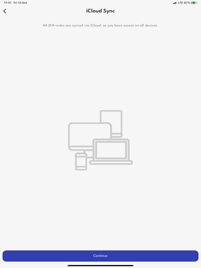 Account Authentication App