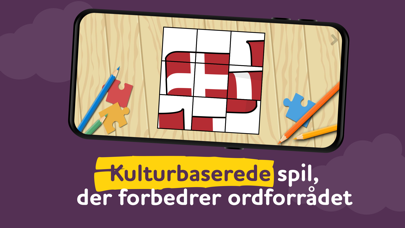 ALPA læringsspil på dansk Screenshot