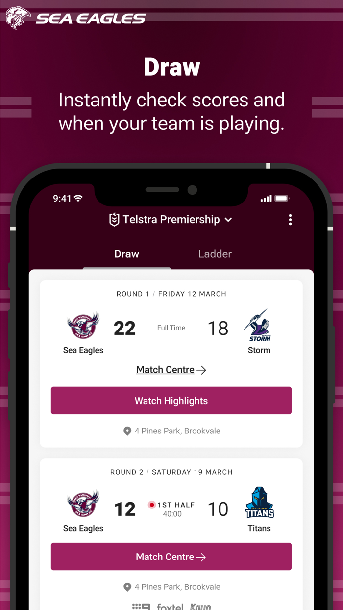 Manly Warringah Sea Eagles