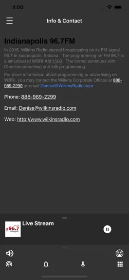 Game screenshot WBRI 96.7FM Radio hack
