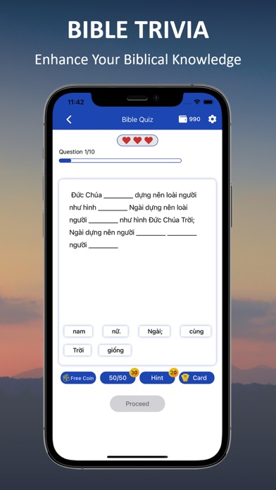 Vietnamese Holy Audio Bible Screenshot