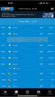 nwa - your weather authority iphone screenshot 2