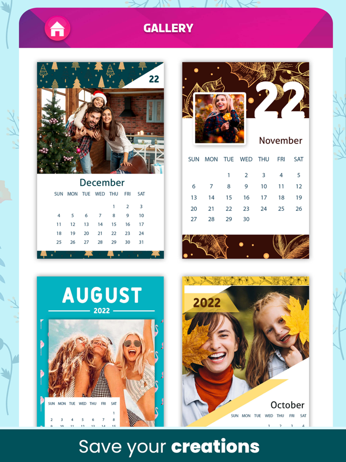 Create Custom Photo Calendars