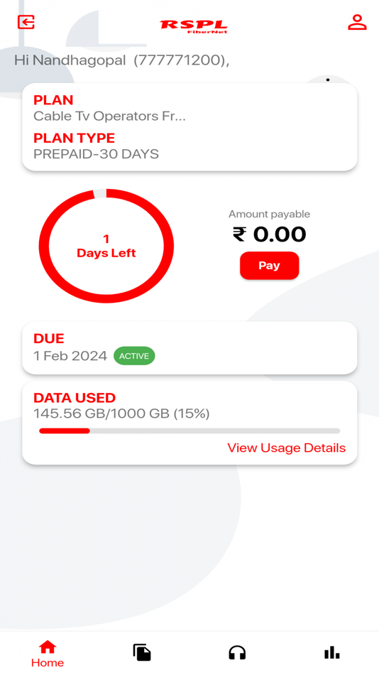 #1. RSPL FiberNet (iOS) 由: Jaze Networks