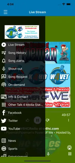 Game screenshot W4HC Radio & W4CS Radio apk
