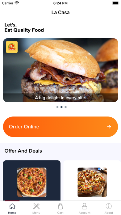 La Casa - Order Food Online Screenshot
