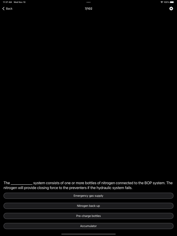 Screenshot #4 pour Well Service BOP Quiz