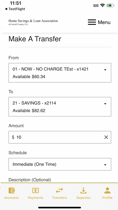 Home Savings & Loan - Norborne Screenshot