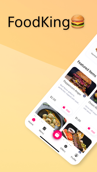 FoodKing - Restaurant & Coffee Screenshot