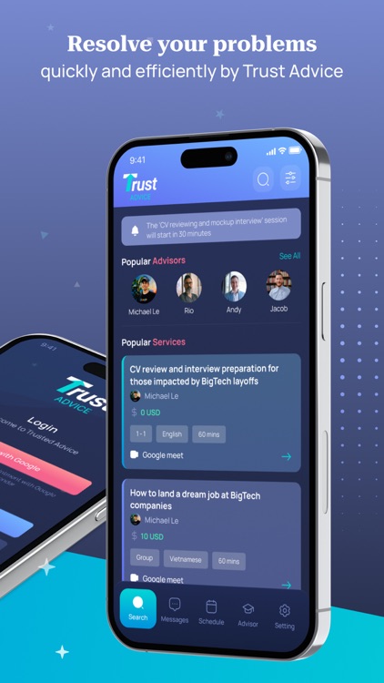 Trust Advice: connect Advisor