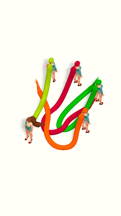 Hair Tangle 3D Screenshot