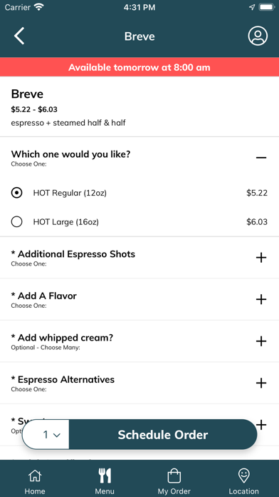 Camel City Coffee Screenshot