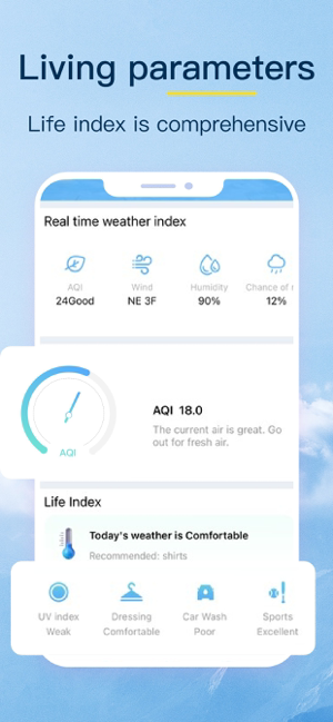 ‎Weather Lite` Screenshot