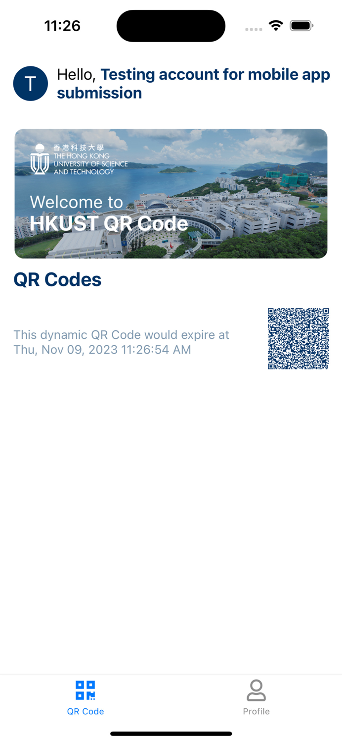HKUST QR Code