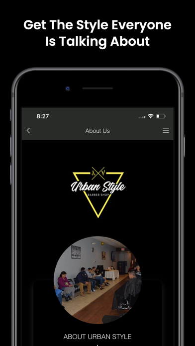Urban Style Barber Shop Screenshot