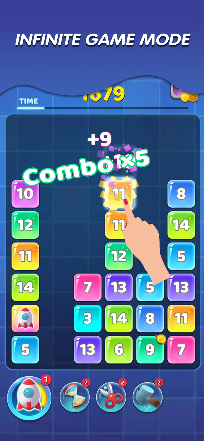 Merge Block Puzzle  Make 20