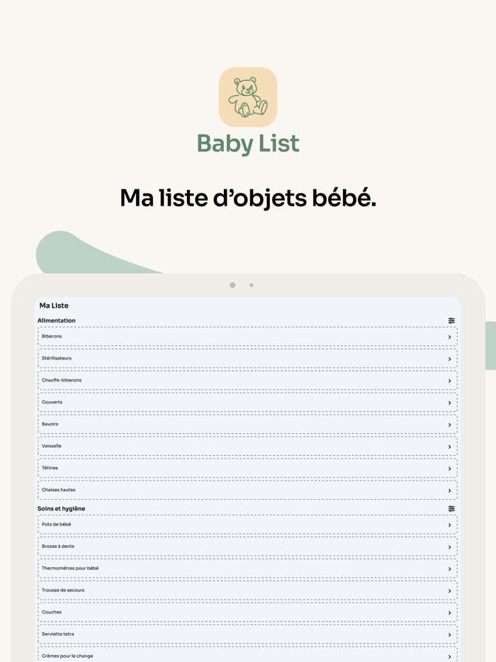 Baby Checklist