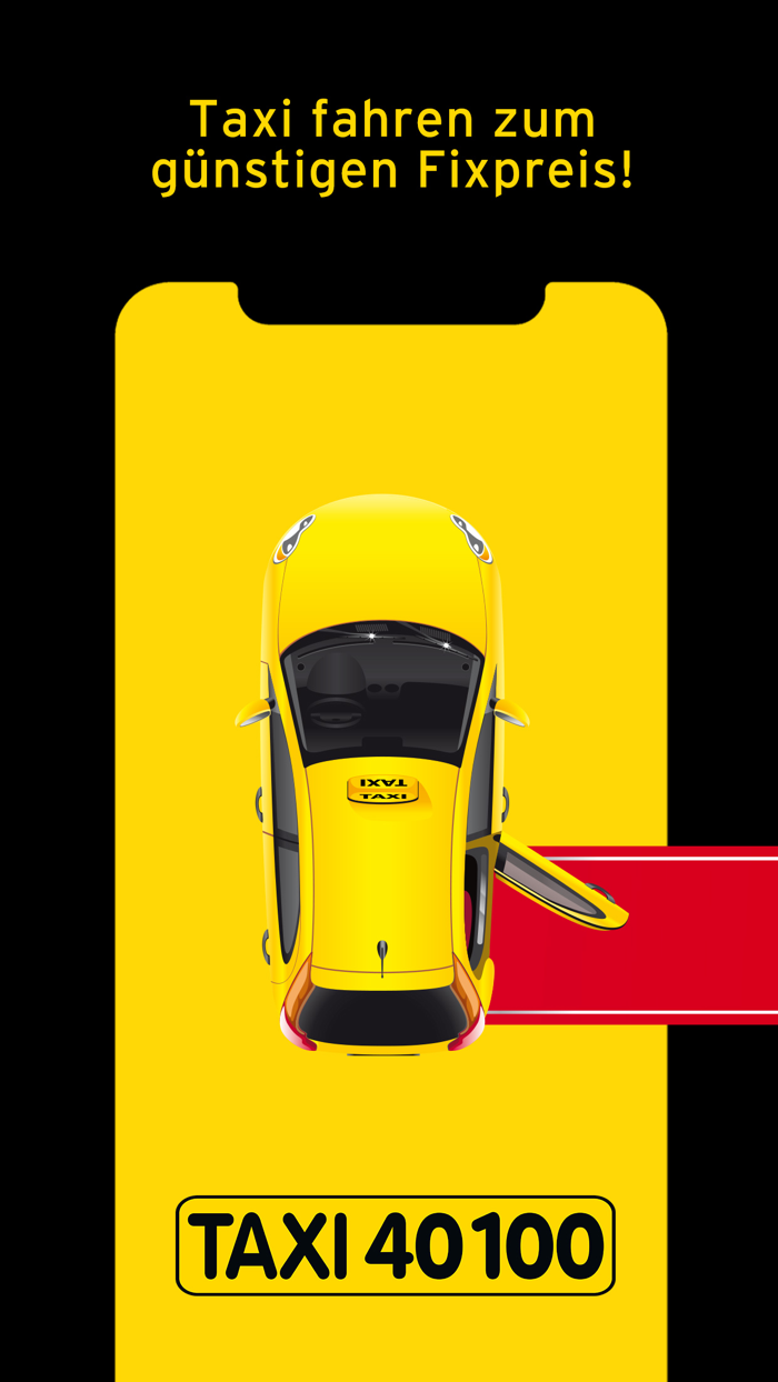 Taxi 40100 zum Fixpreis fahren