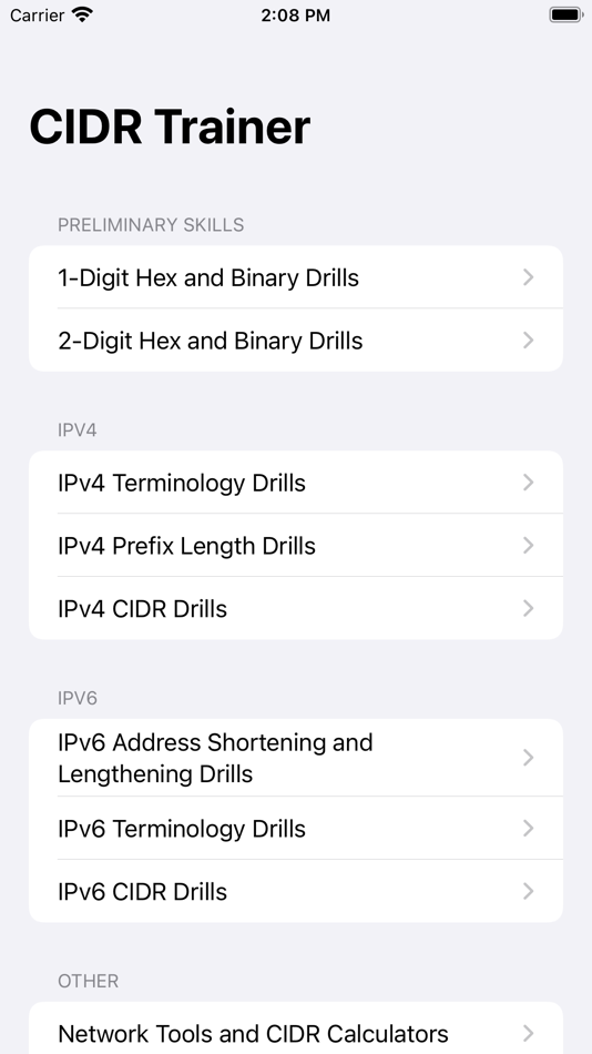 #1. CIDR Trainer (macOS) 由: David Root