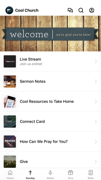 Cool Community Church Screenshot 2 - AppWisp.com Cool Community Church Screenshot 2 - AppWisp.com