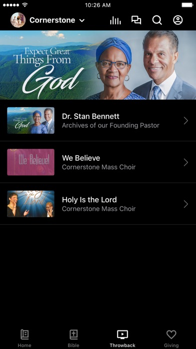 Cornerstone RVA Screenshot