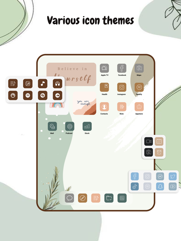 Icon Changer - Aesthetic OS 17 iPad screenshot 4 - Utilities app