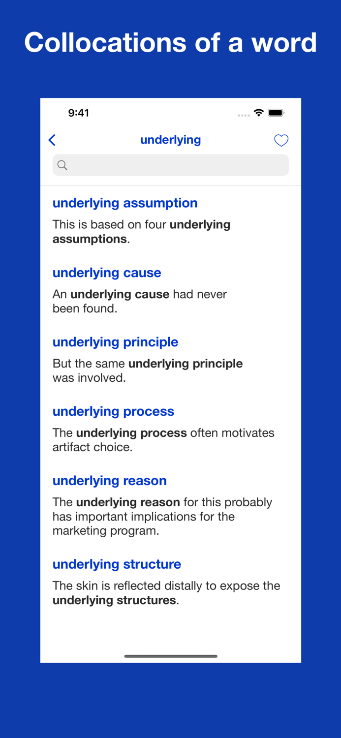 Academic Collocation List