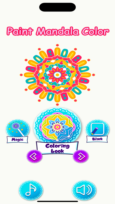 Paint Mandala Color Screenshot