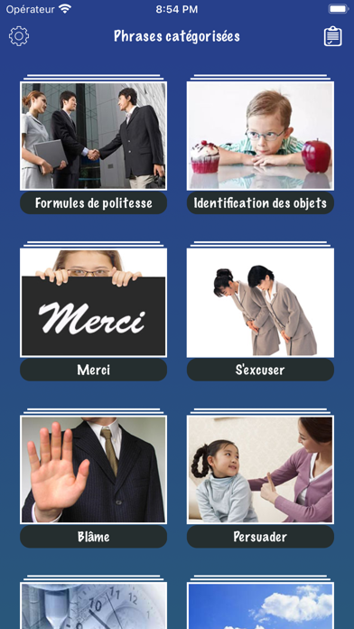 Screenshot #1 pour Phrase française