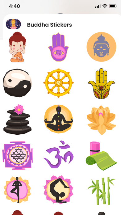 Buddha Purnima Stickers Screenshot
