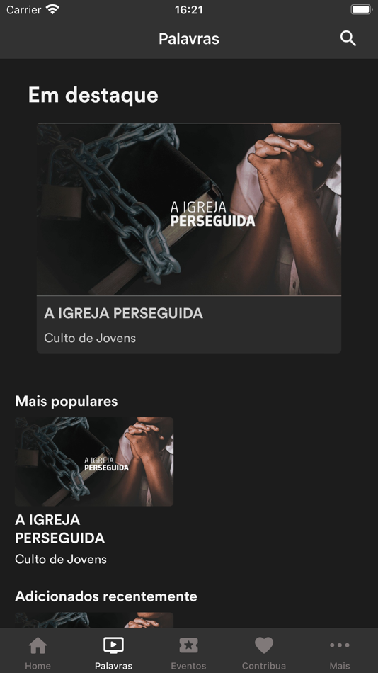 #3. Quadrangular UMA NOVA HISTÓRIA (iOS) 由: Igreja do Evangelho Quadrangular