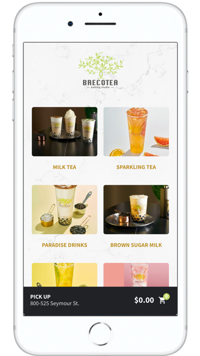 Brecotea App Screenshot