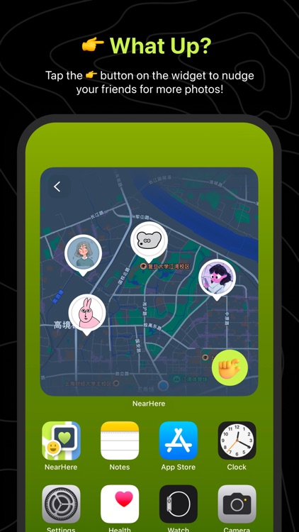 NearHere - BFF Map Widget