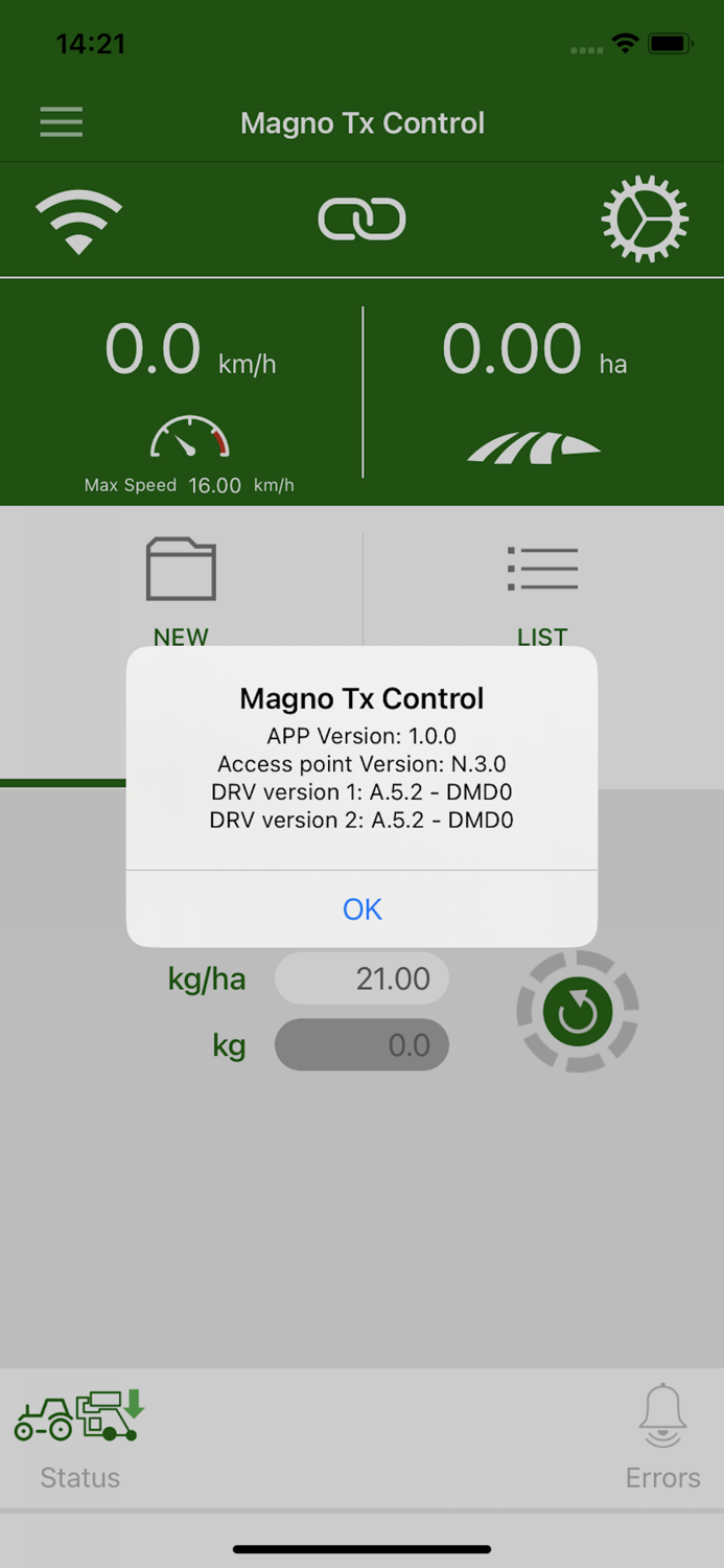 MAGNO TX CONTROL