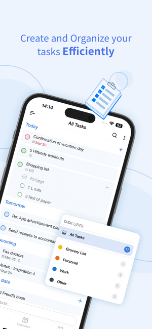 ‎Tiny Planner - عکس صفحه سازمان‌دهنده روزانه