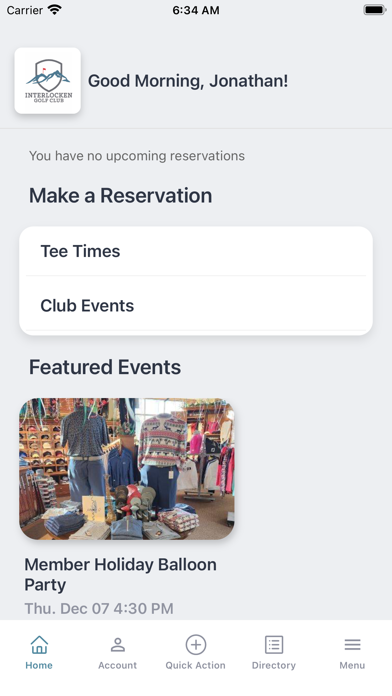 Interlocken Golf Club Screenshot