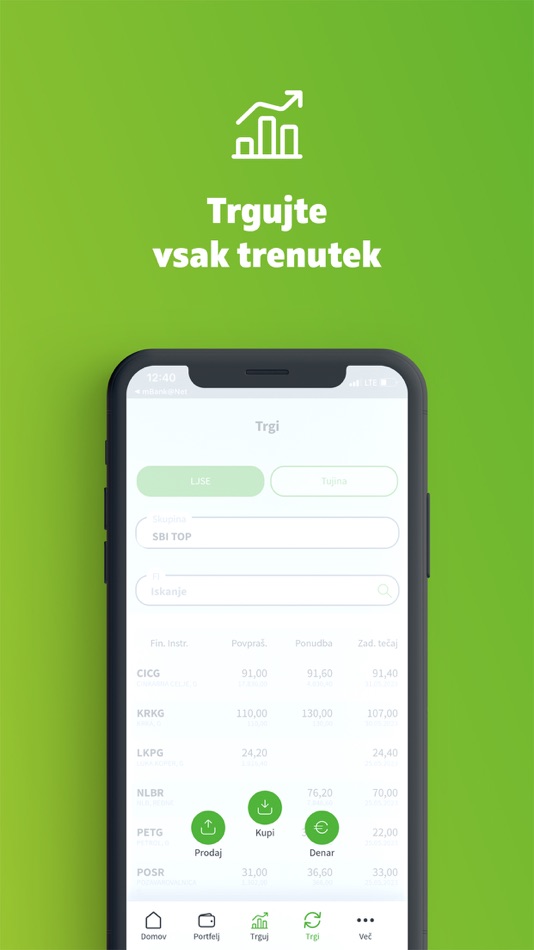#4. mBank@Net Invest (iOS) Által: Nova KBM d.d.