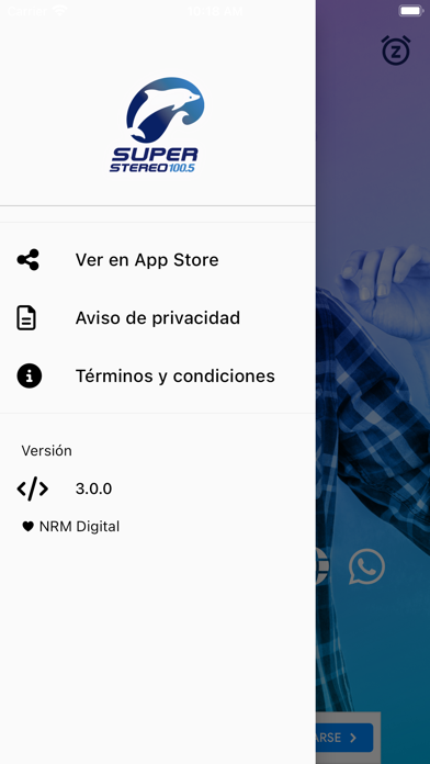 Súper Stereo 100.5 Screenshot