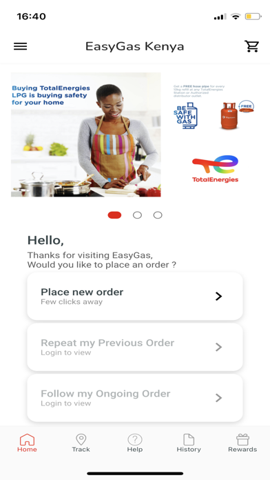 EasyGas Kenya Screenshot
