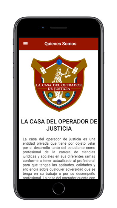 Casa del operador de justicia Screenshot