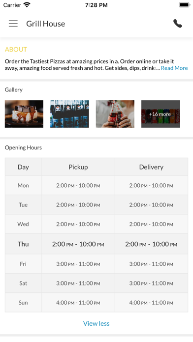 Grill House Sheffield Screenshot