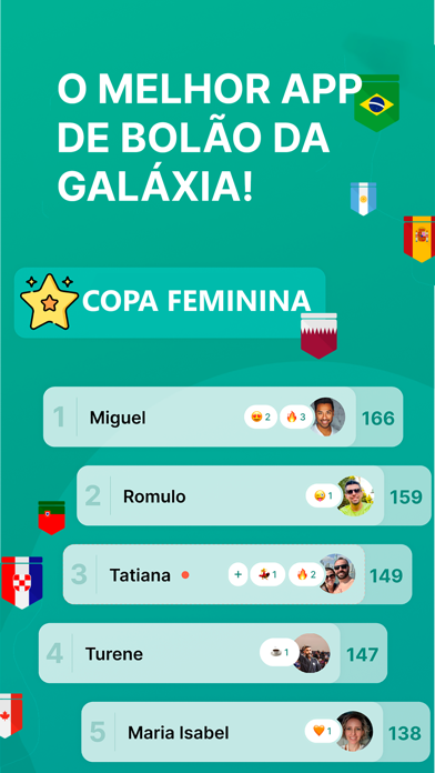 Bolão Copa 2023 Screenshot