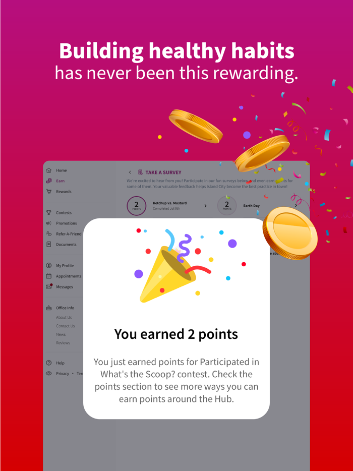 Patient Rewards Hub