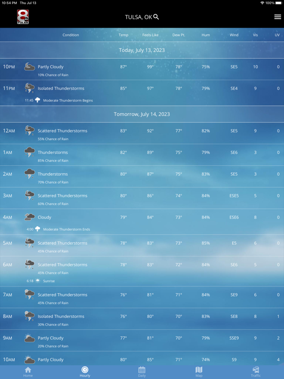 Screenshot #5 pour KTUL WX